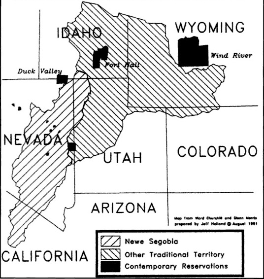 shoshone territory